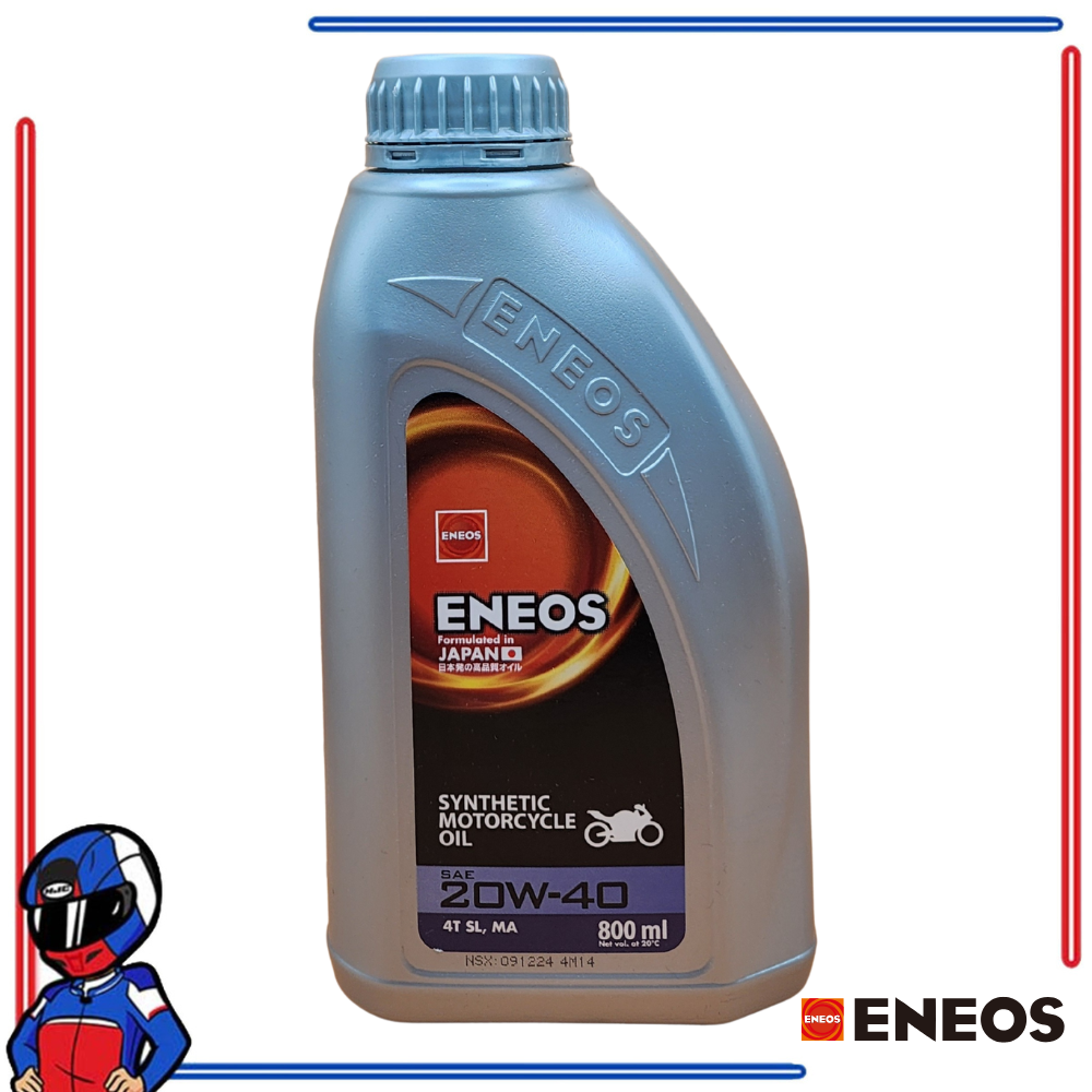 Eneos Synthetic Motorcycle Oil SL/MA 20W40 800ML