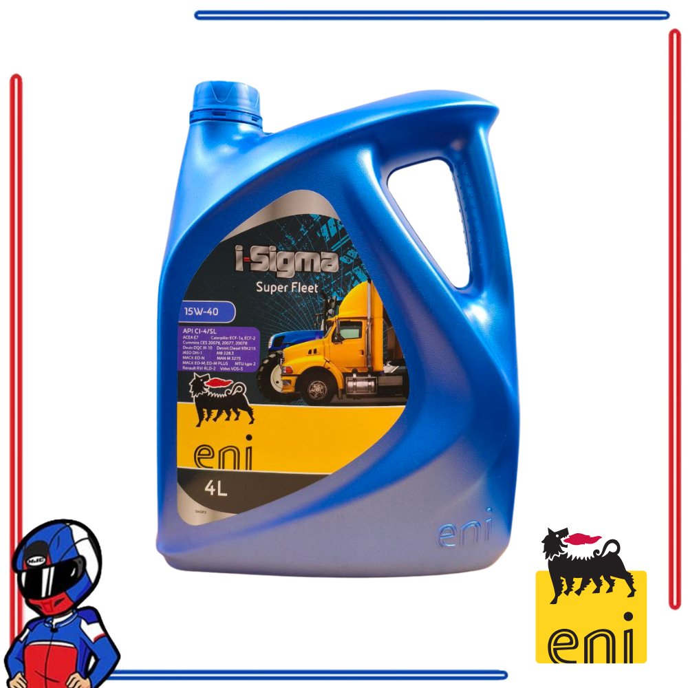Eni i-Sigma Super Fleet 15W40 1L; 4L