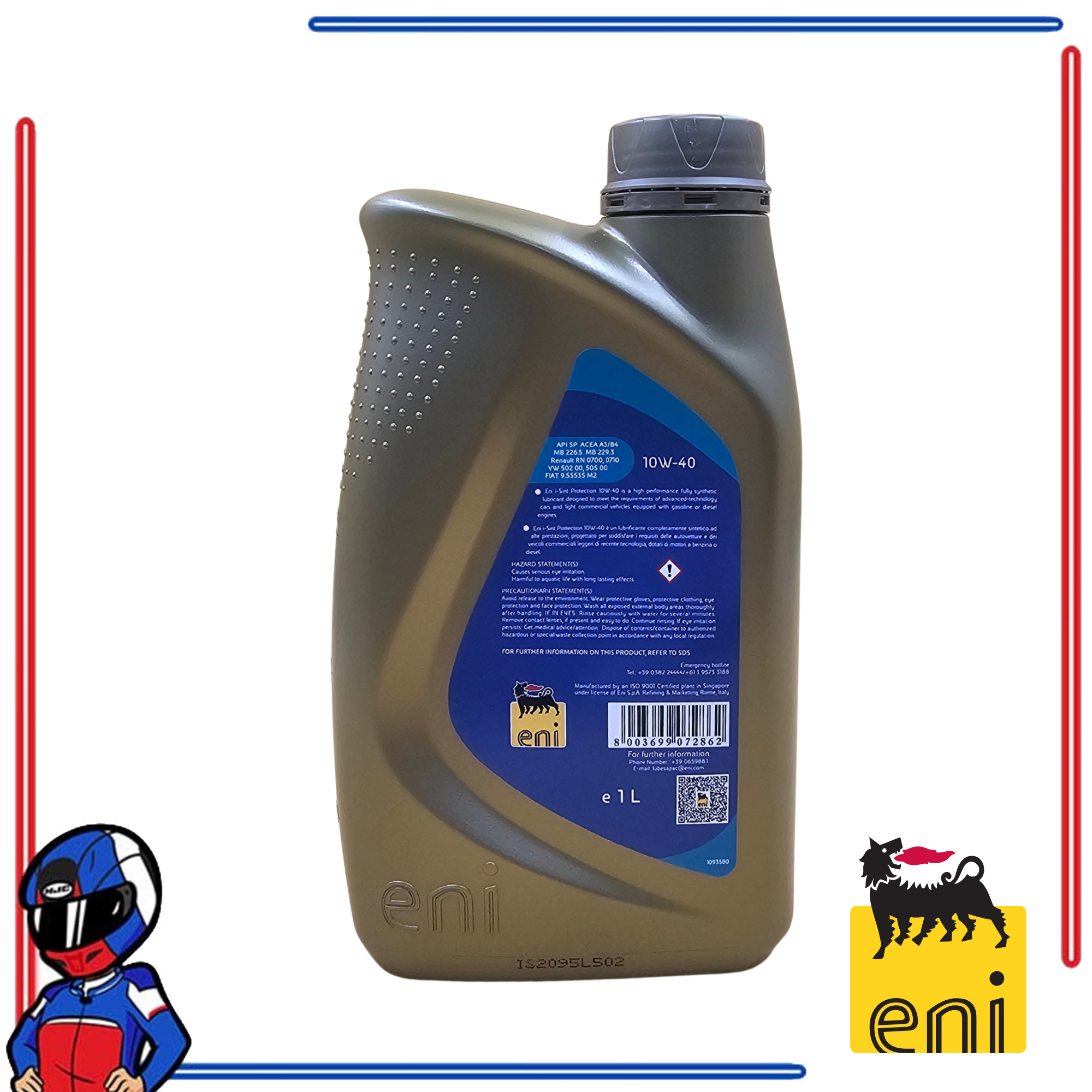 Eni i-Sint Protection 10W40 Fully Synthetic 1L