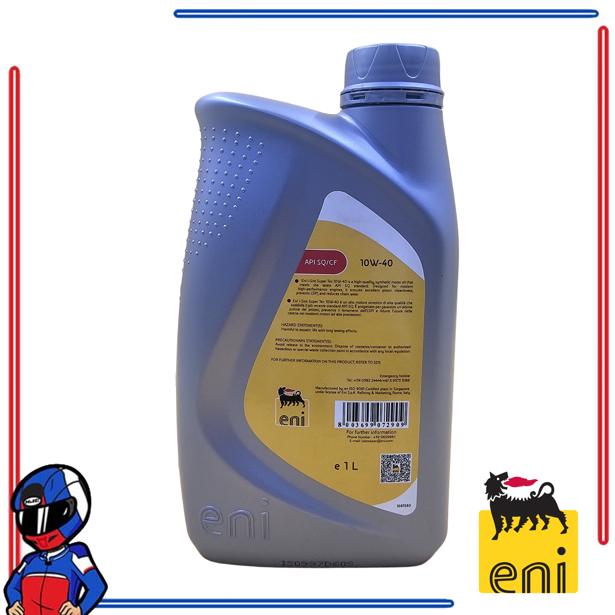 Eni i-Sint Super Tec 10W40 Synthetic 1L; 4L