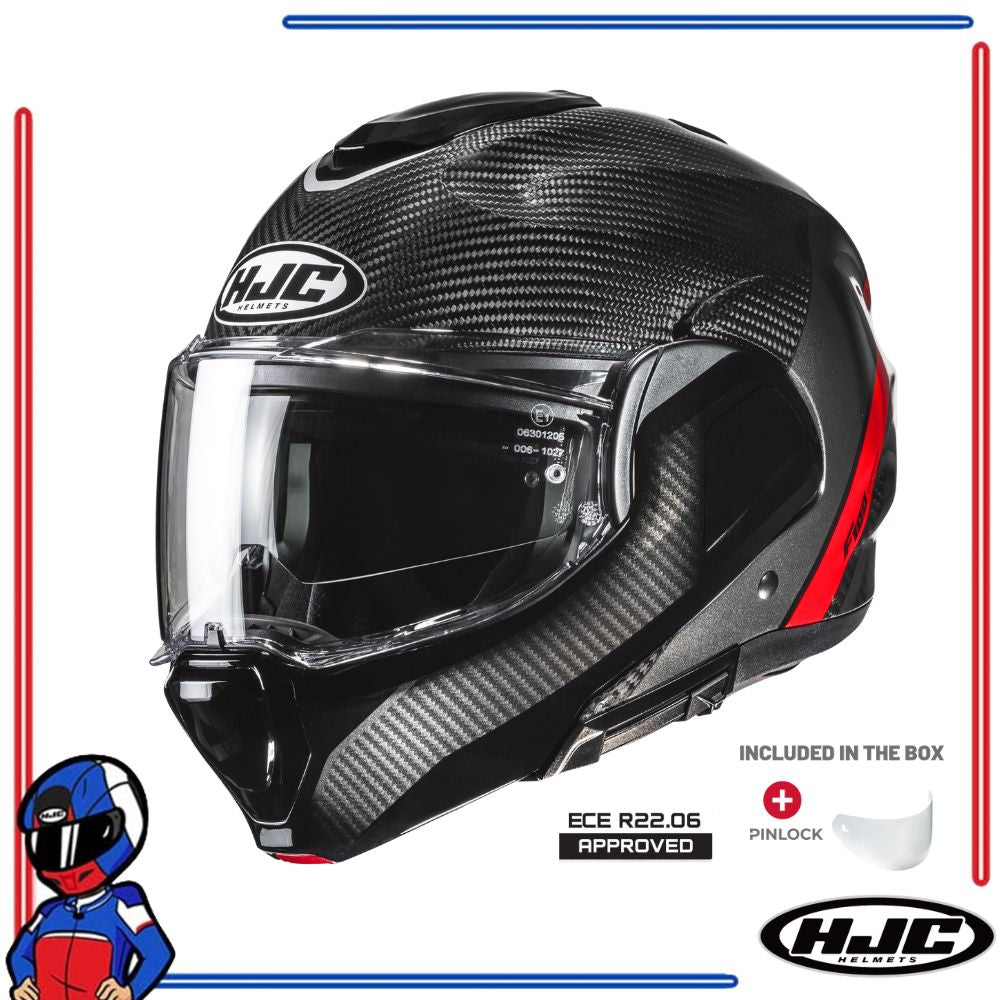 HJC Helmets F100 Carbon Stan MC1
