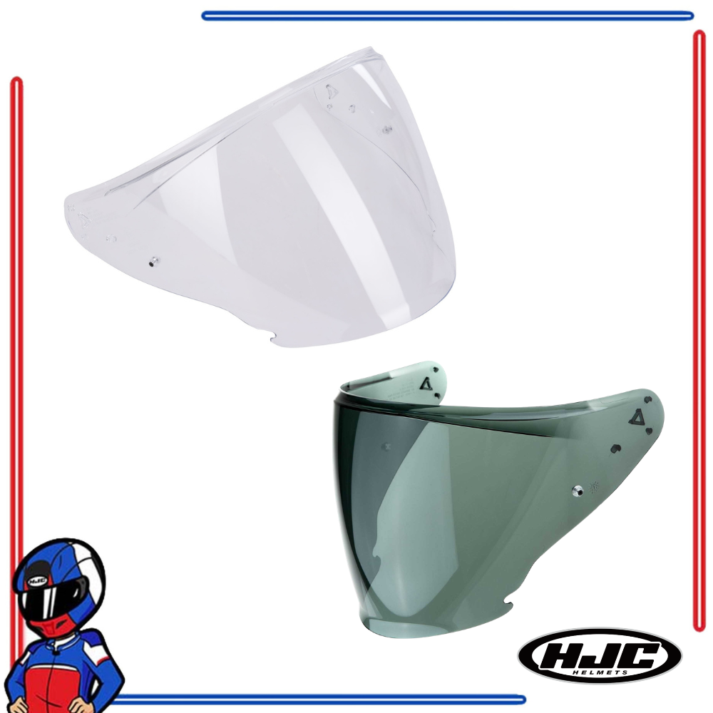 HJC Helmets Face Shield Lens for i31 F31 Clear; Smoke; Dark Smoke