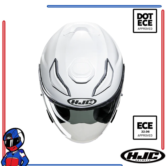 HJC Helmets F31 Pearl White