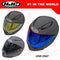 HJC Helmets Face Shield Lens for F70 Dark Smoke; Smoke; Iridum Gold; Silver; Blue; Fire Red