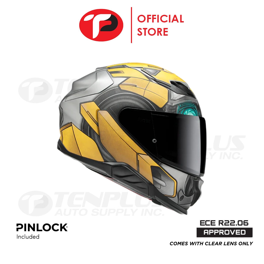 hjc helmet iron man HJC Helmets F71 Bumblebee MC3SF