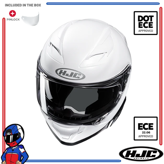HJC Helmets F71 Pearl White