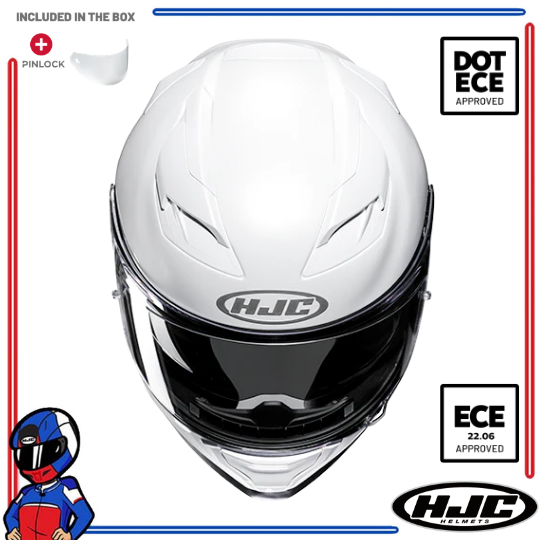 HJC Helmets F71 Pearl White
