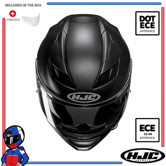 HJC Helmets F71 Semi Flat Black
