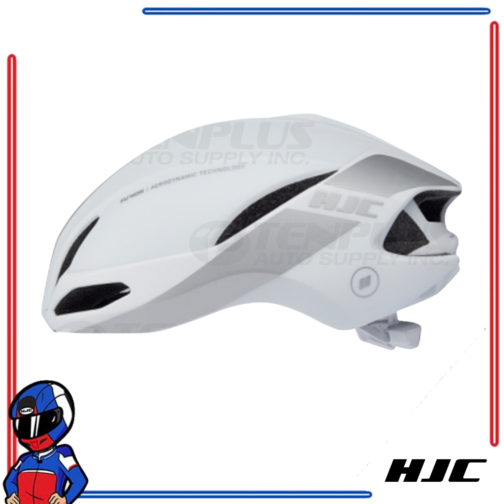 HJC Road Cycling Helmet FURION 2.0 Semi-Aero White Silver