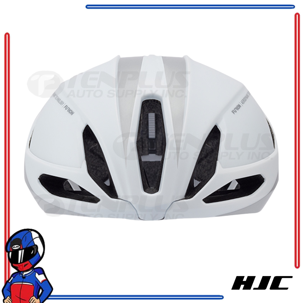 HJC Road Cycling Helmet FURION 2.0 Semi-Aero White Silver