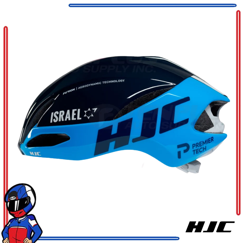 HJC Road Cycling Helmet FURION 2.0 Semi-Aero Israel Premier Tech