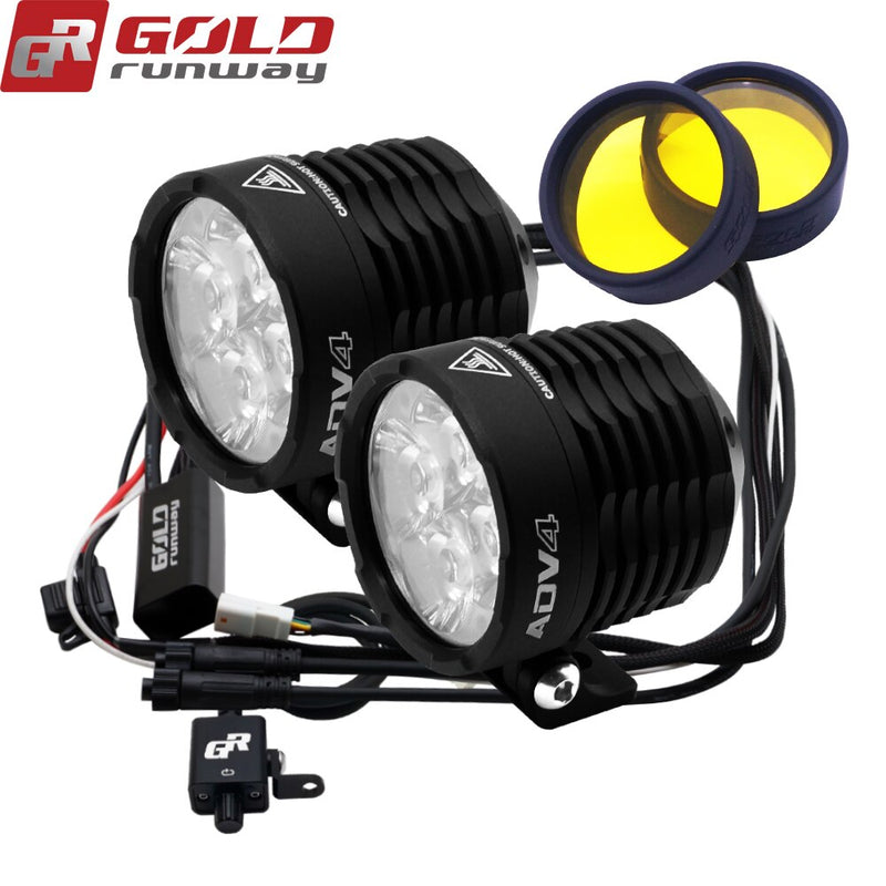 Gold Runway GR-ADV4 32W LED Auxiliary Fog Lights