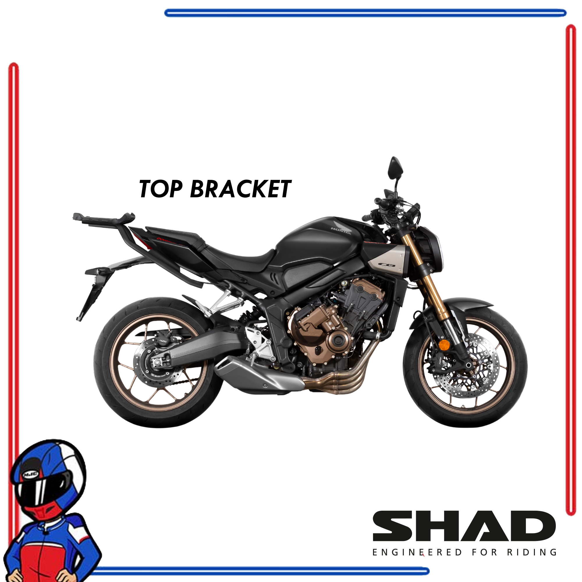 SHAD Motorcycle Bracket CB650R 2024-2025