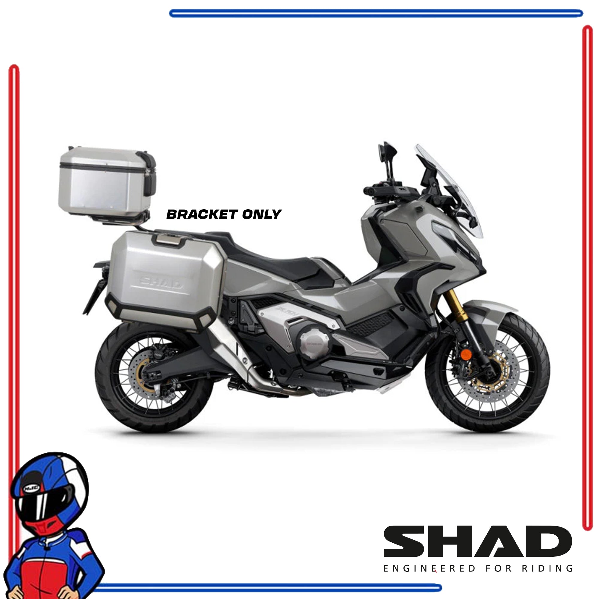 SHAD Motorcycle Bracket Honda X-ADV 750; Forza 750 2021-2025