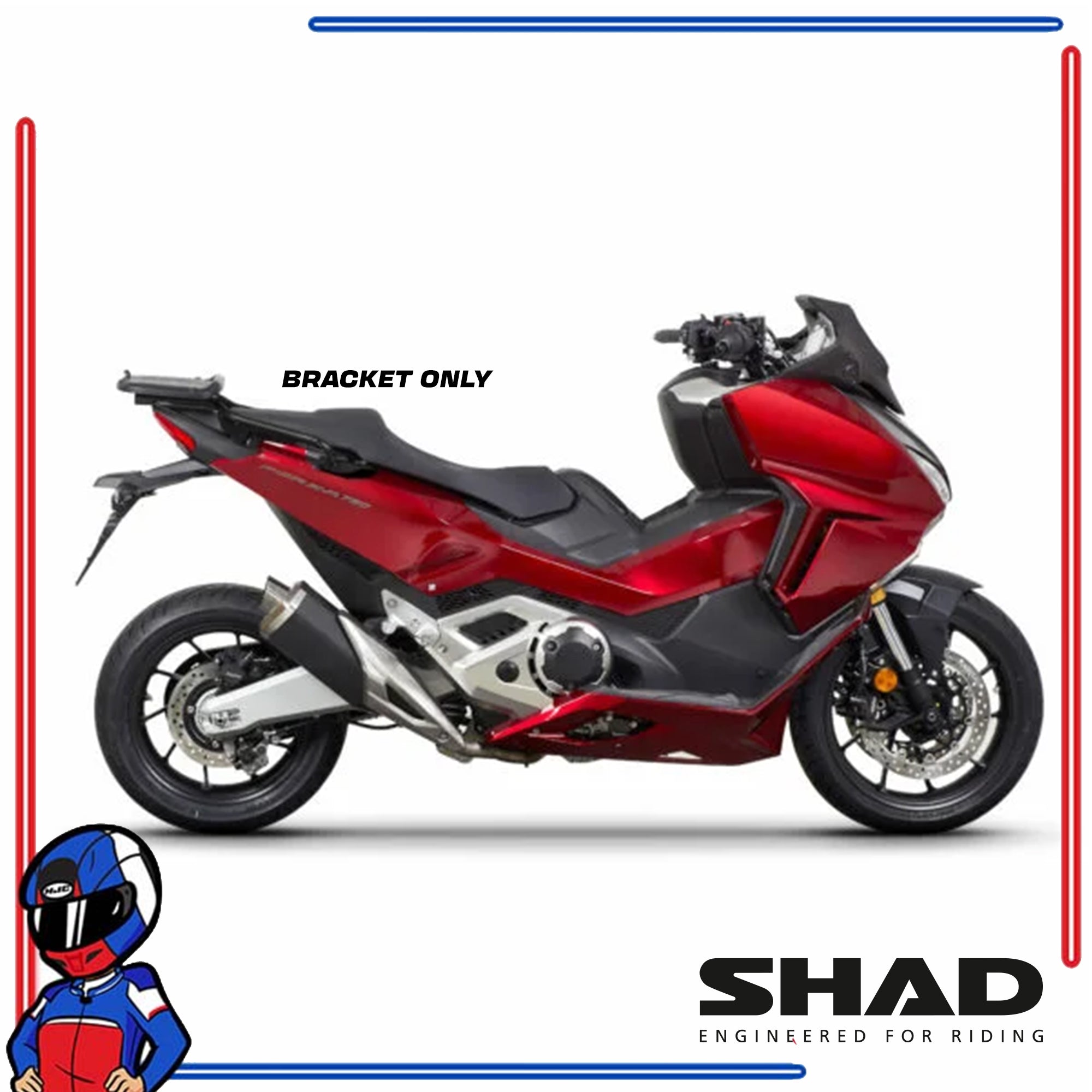 SHAD Motorcycle Bracket Honda X-ADV 750; Forza 750 2021-2025
