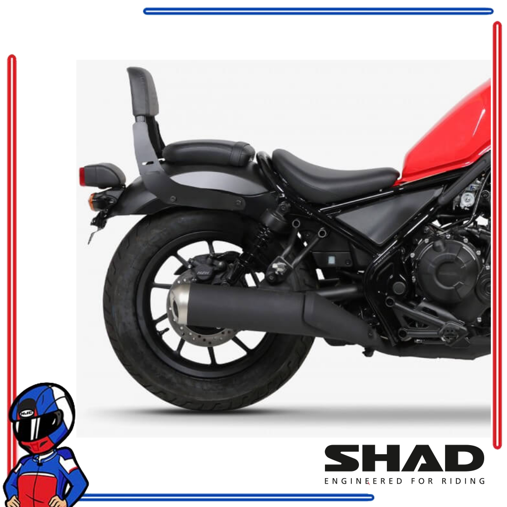 SHAD Sissybar for Honda CMX 500 Rebel 2017-2026