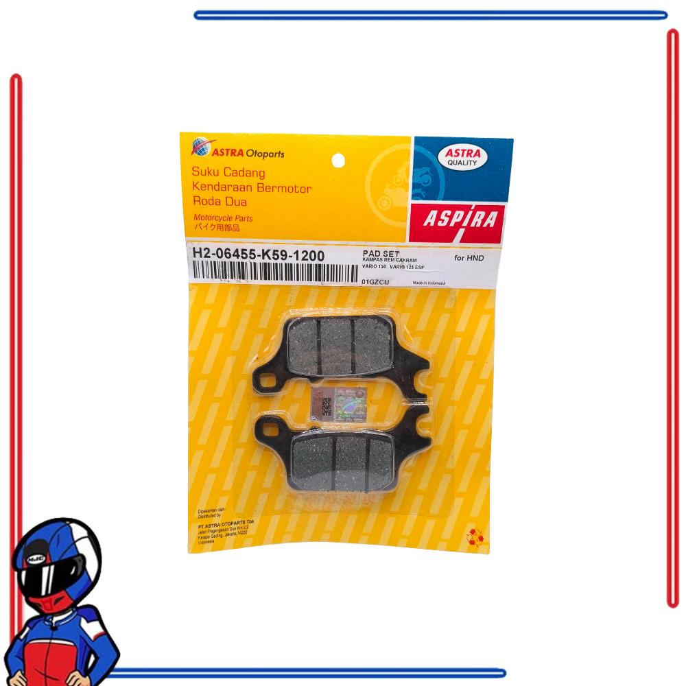 Aspira Brake Pad Honda Click PCX ADV