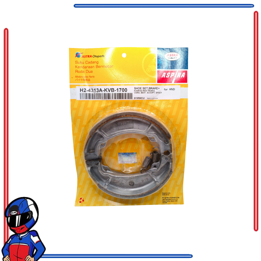 Aspira Brake Shoe Honda Click PCX ADV