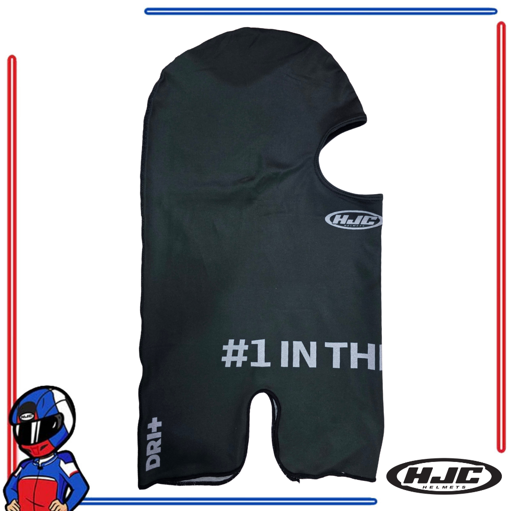 HJC DRI PLUS Balaclava Full Face Mask Black NITW