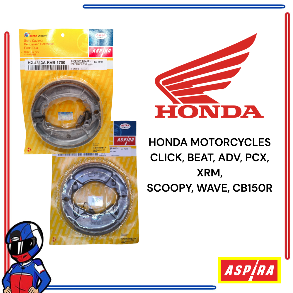 Aspira Brake Shoe Honda Click PCX ADV