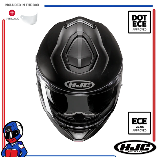 HJC Helmets i91 Semi Flat Black