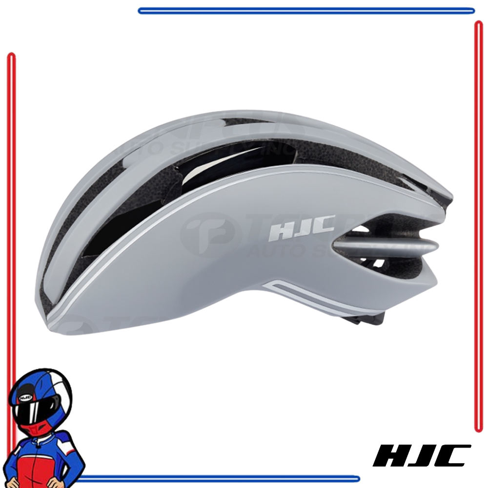 HJC Road Cycling Helmet IBEX 2.0 Grey Silver Line
