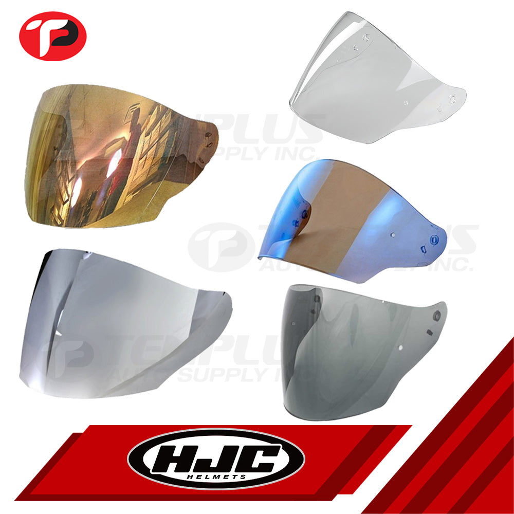HJC Helmets Face Shield Lens for IS-33II Clear; Dark Smoke; Smoke; Iridium Gold; Blue; Silver