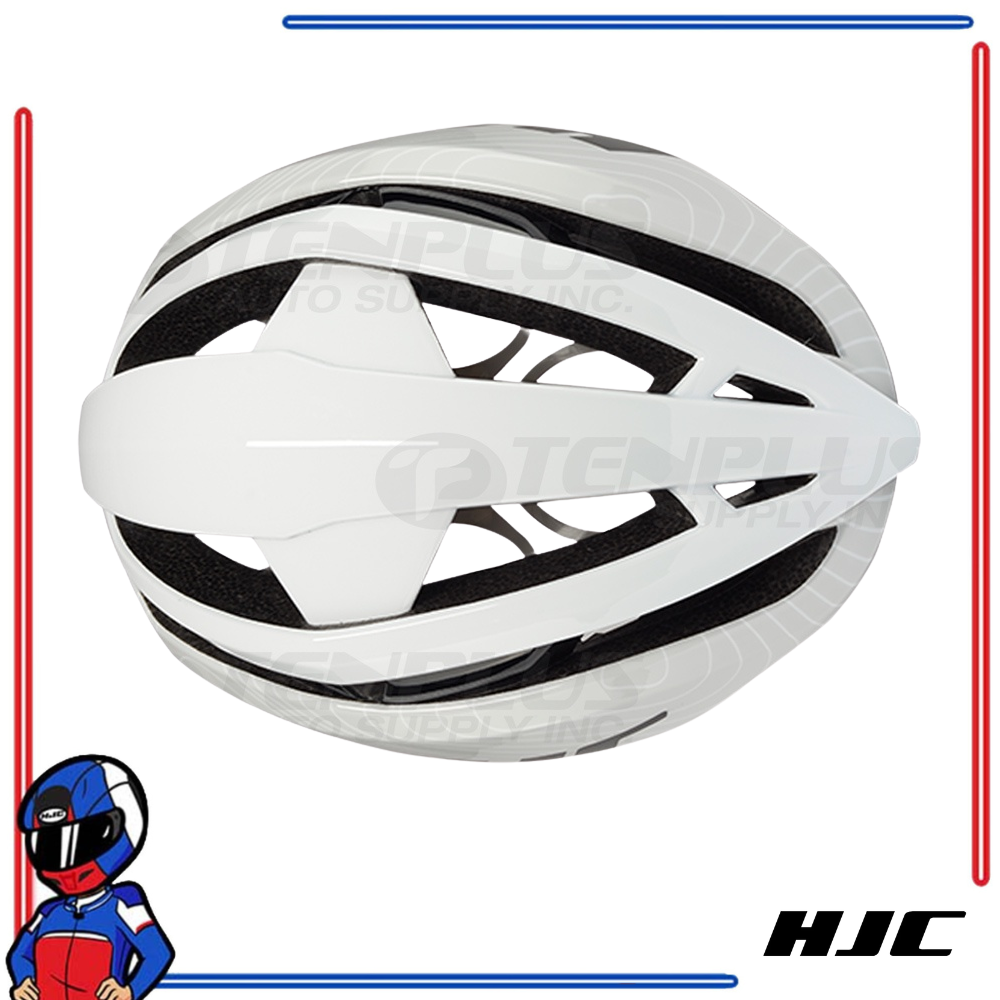 HJC Road Cycling Helmet IBEX 2.0 White Line Grey