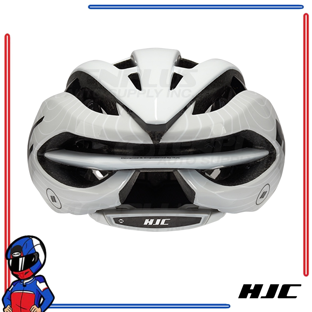 HJC Road Cycling Helmet IBEX 2.0 White Line Grey