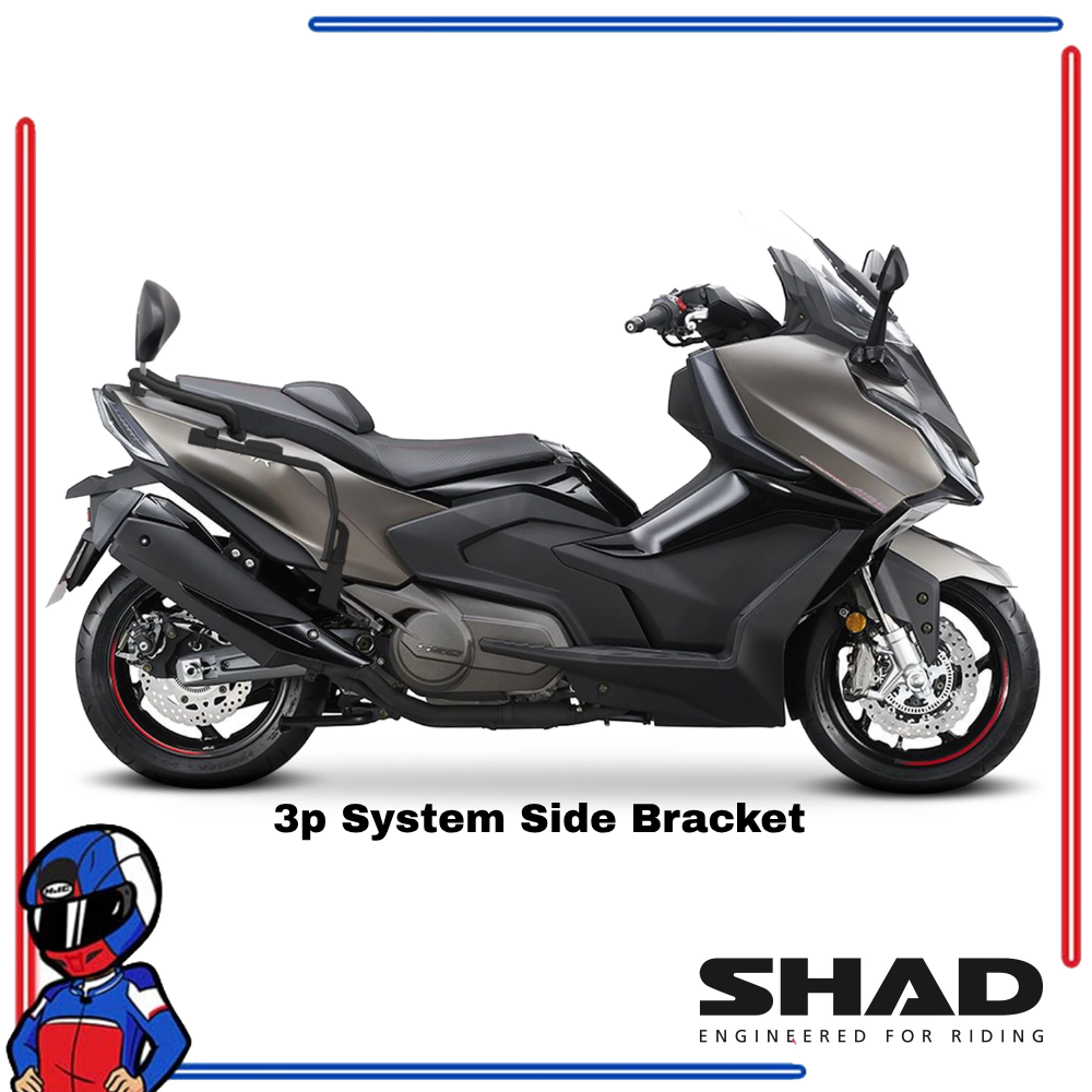 SHAD 3P System Side Bracket Kymco AK550 Premium 2023-2025