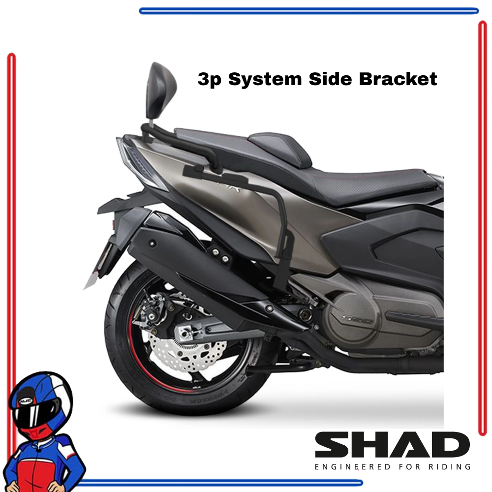 SHAD 3P System Side Bracket Kymco AK550 Premium 2023-2025