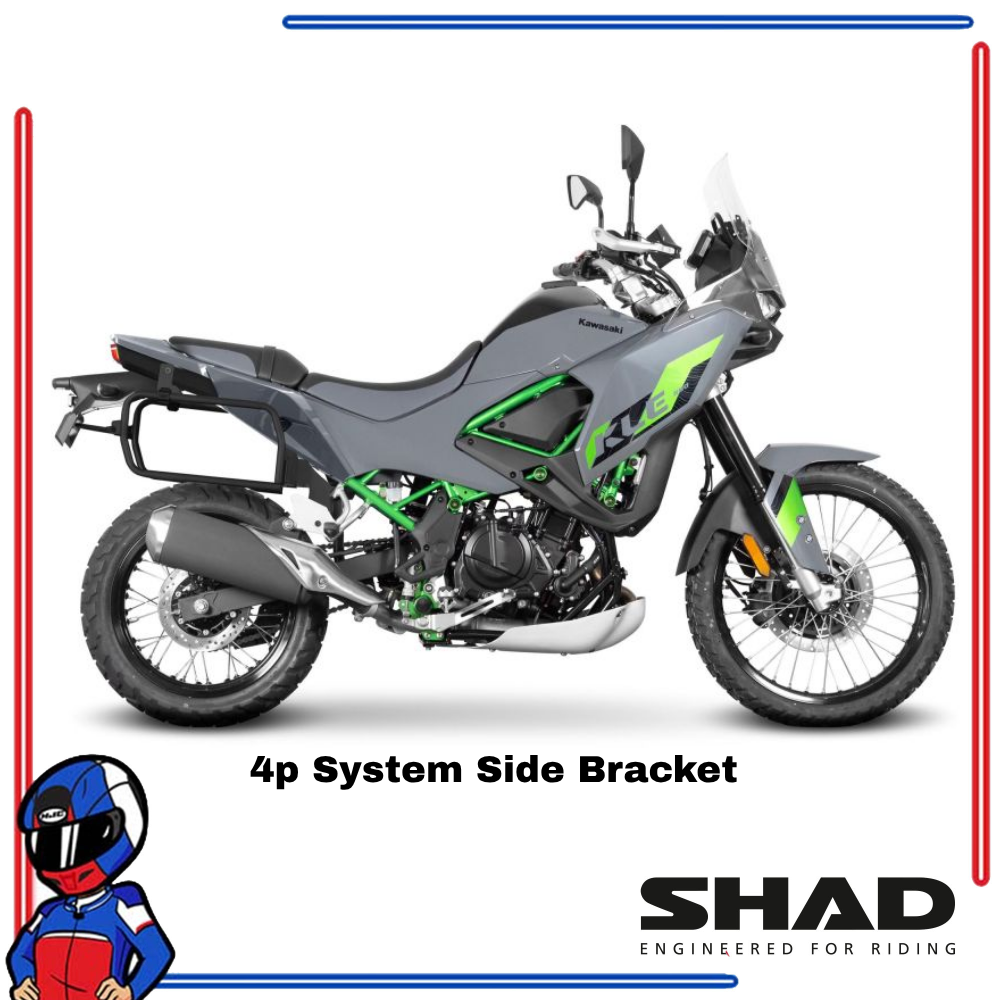 SHAD 4P System Side Bracket Kawasaki KLE 500 2026