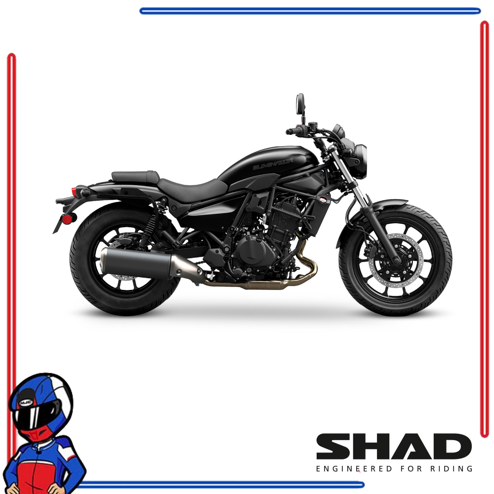 SHAD 3P System Side Bracket Kawasaki Eliminator 500 2024-2025
