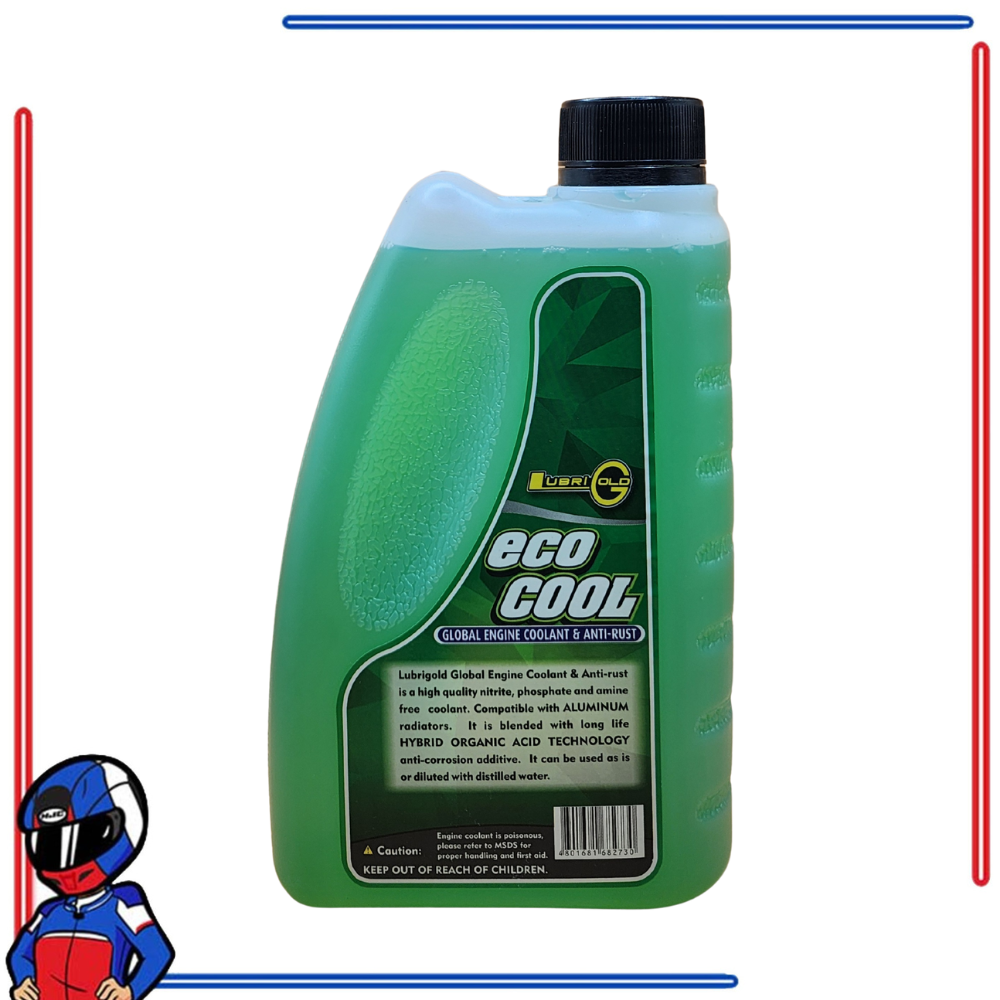 Lubrigold Eco Cool Coolant and Anti-Rust Green 1L