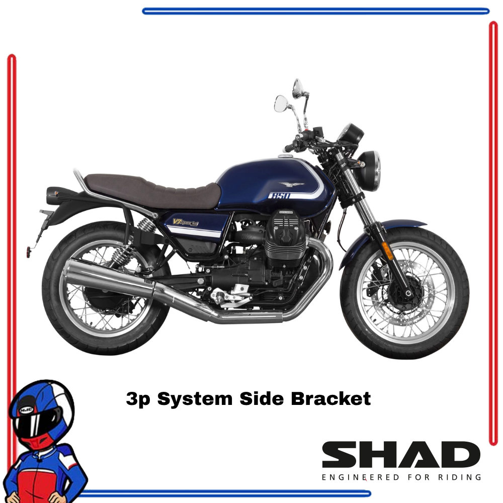 SHAD 3P System Side Bracket Moto Guzzi V7 STONE 2023-2026