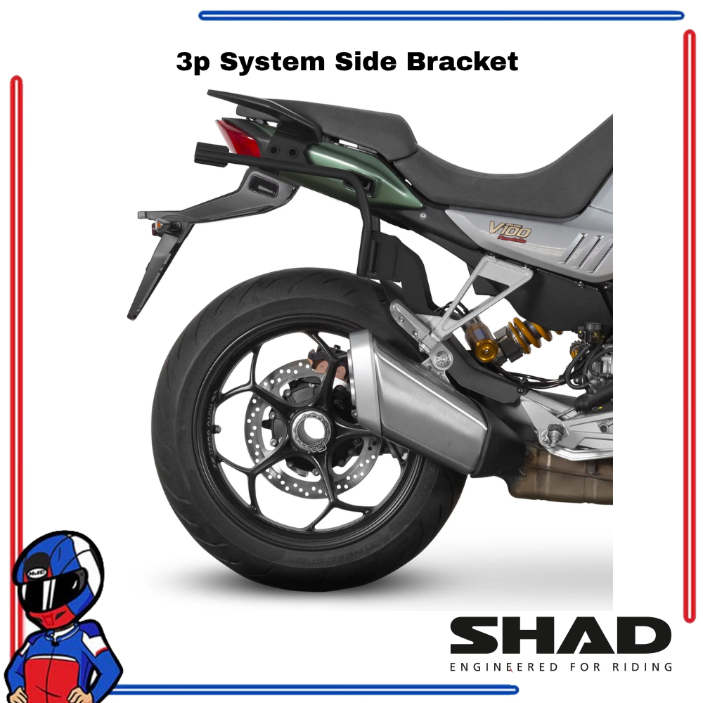SHAD 3P System Side Bracket Moto Guzzi V100 MANDELO 2022-2026
