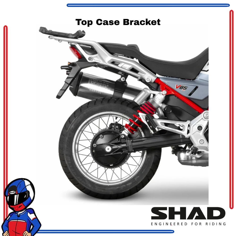 SHAD Top Box Bracket Moto Guzzi V85 TT;  V85 TT TRAVEL 2024-2026