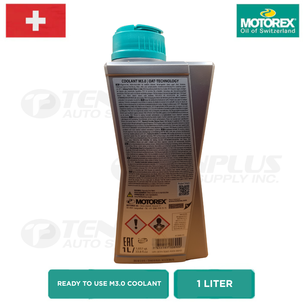 Motorex M3.0 Coolant 1L Ready to use