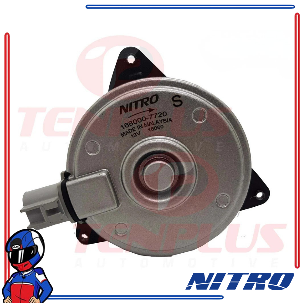 Nitro Fan Motor Toyota Vios 2003-2007 (Robin) A/T (Radiator)