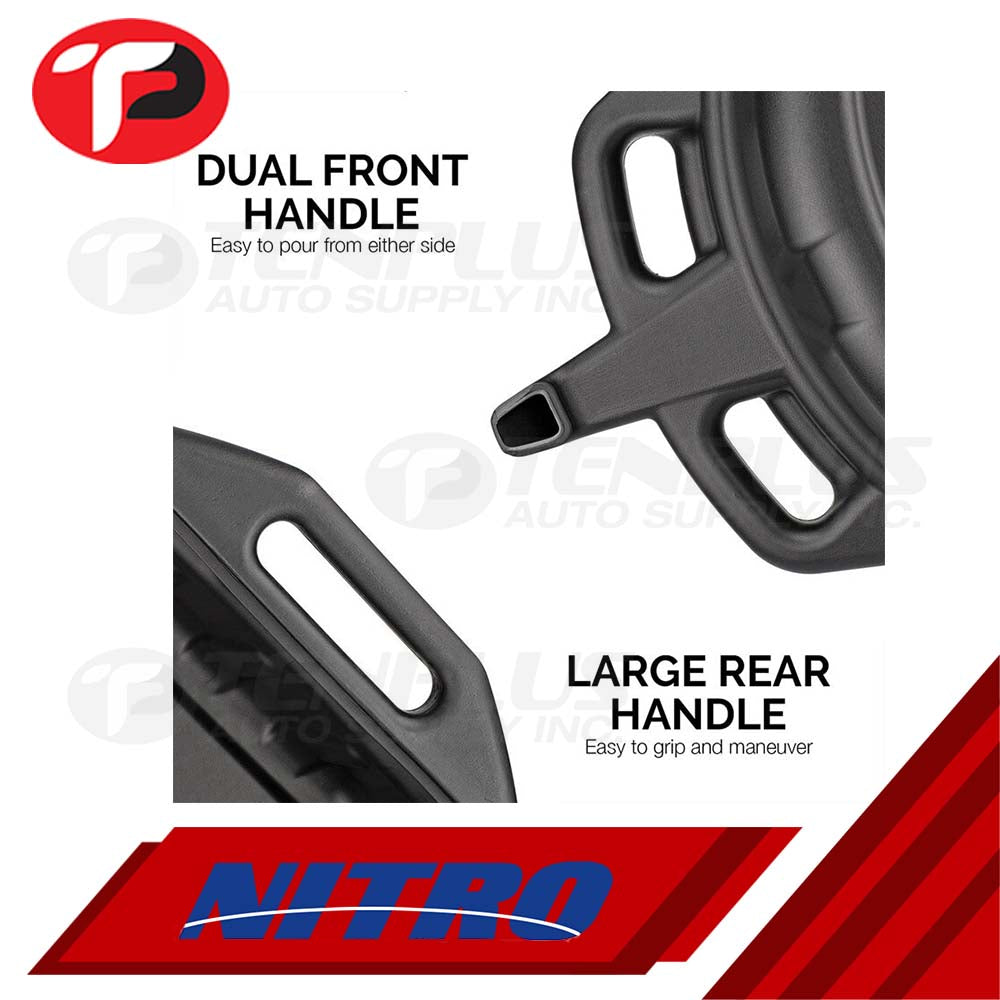 Nitro Oil Drain Pan 15L for Automotive and Motorcycle