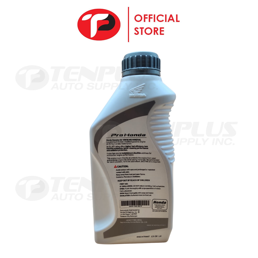 Pro Honda Genuine 10W30 MB (Silver) Scooter Oil 0.8L