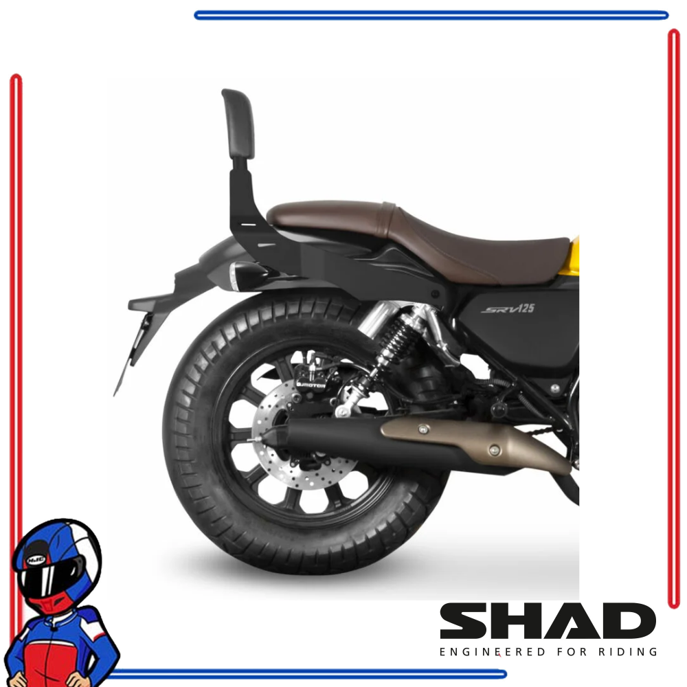 SHAD Sissybar for QJ MOTOR SRV 200 2023-2026