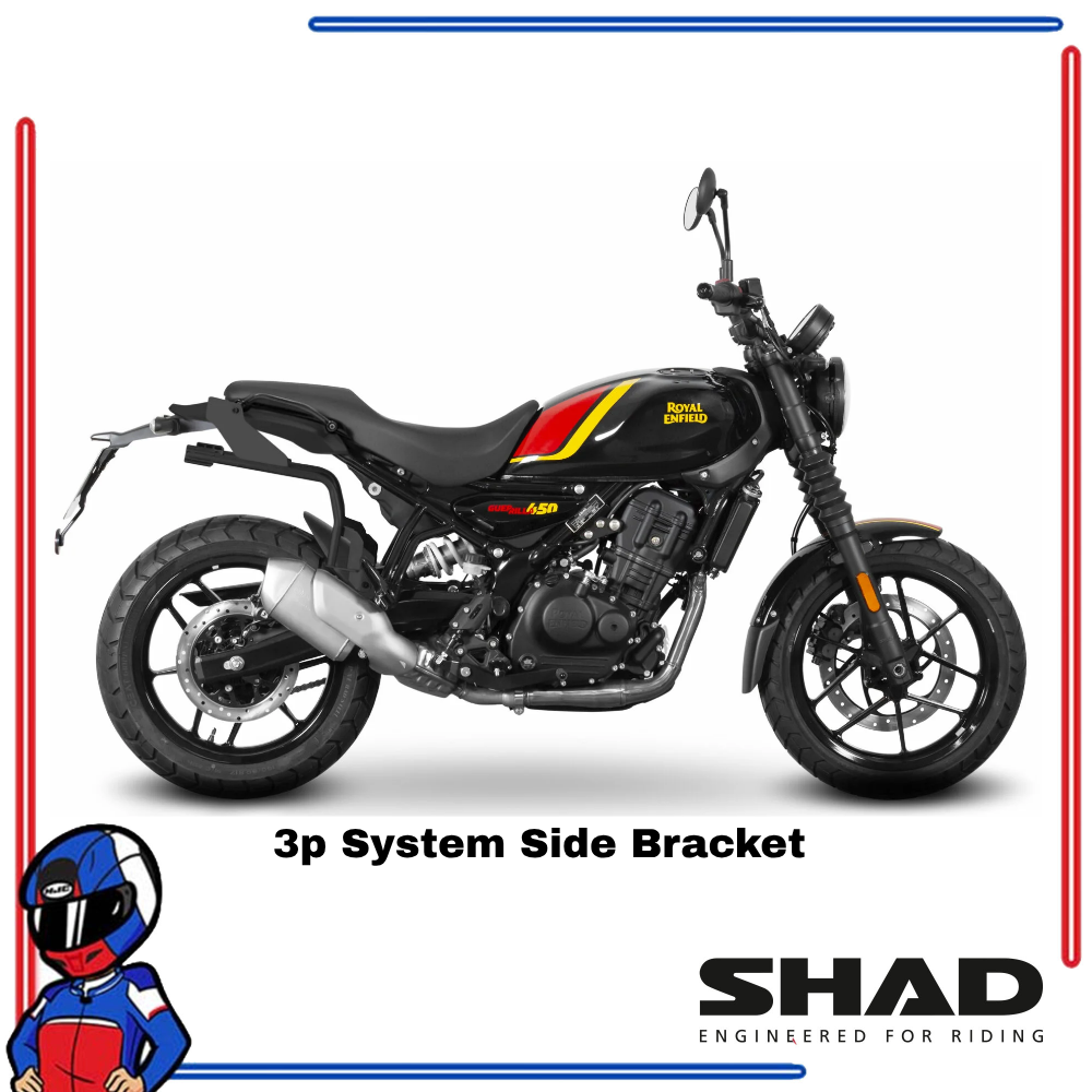 SHAD 3P System Side Bracket Royal Enfield GUERRILLA 450 2024-2026