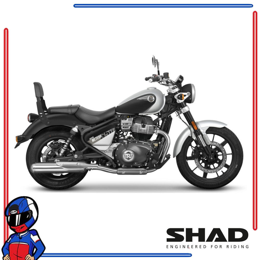 SHAD Sissybar for Royael Enfield SUPER METEOR 650 2023-2026