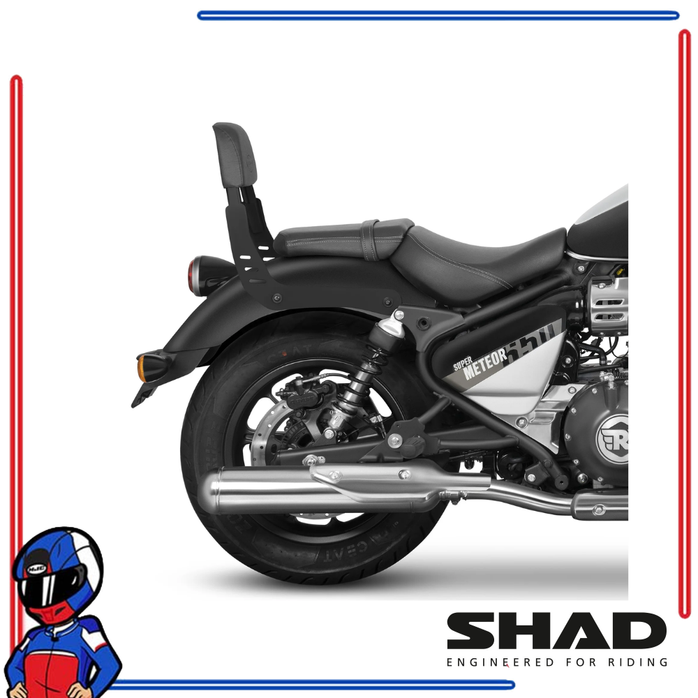 SHAD Sissybar for Royael Enfield SUPER METEOR 650 2023-2026