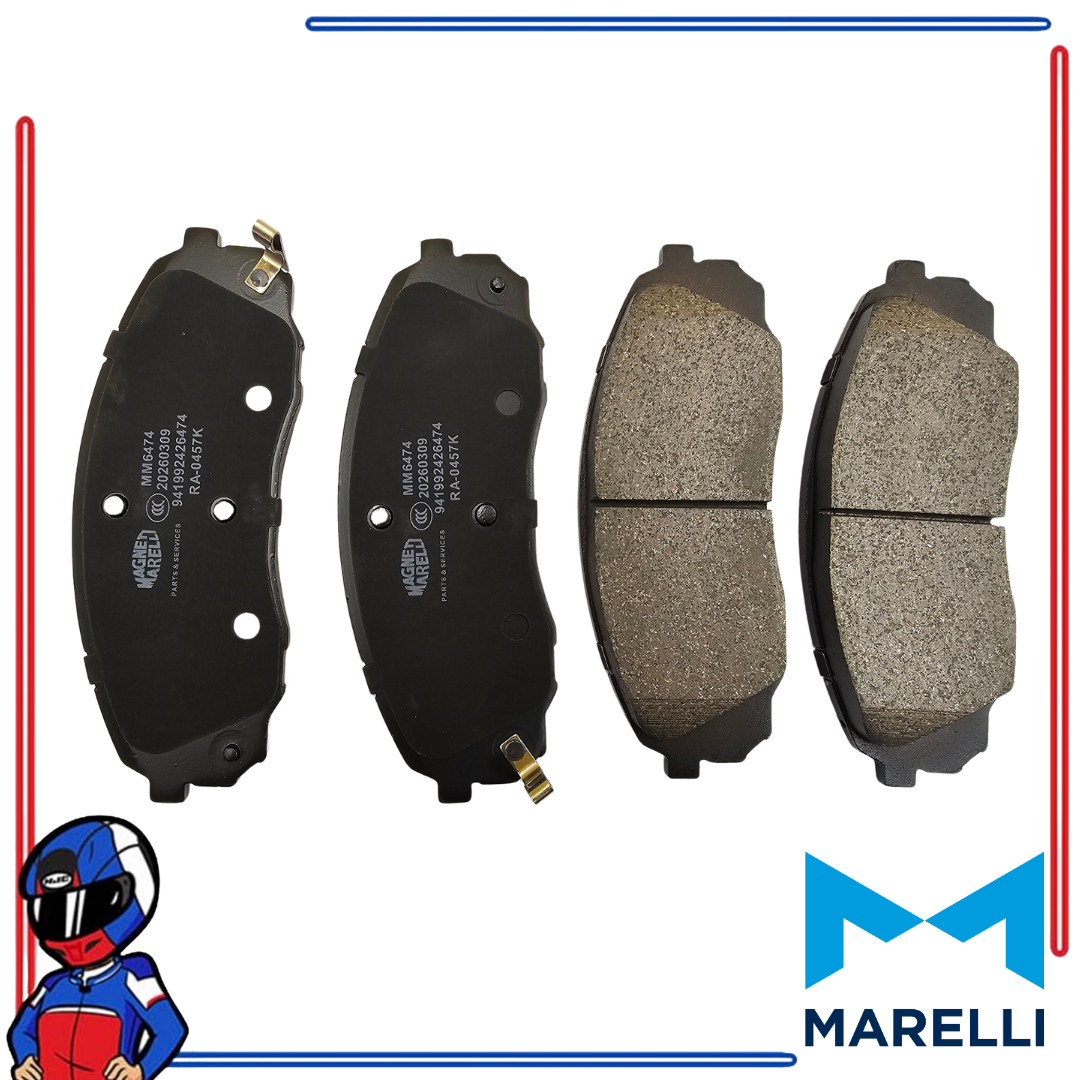 MARELLI Brake Pad Grand Starex 2007-2016; Carnival 2008-2015 Front; Rear