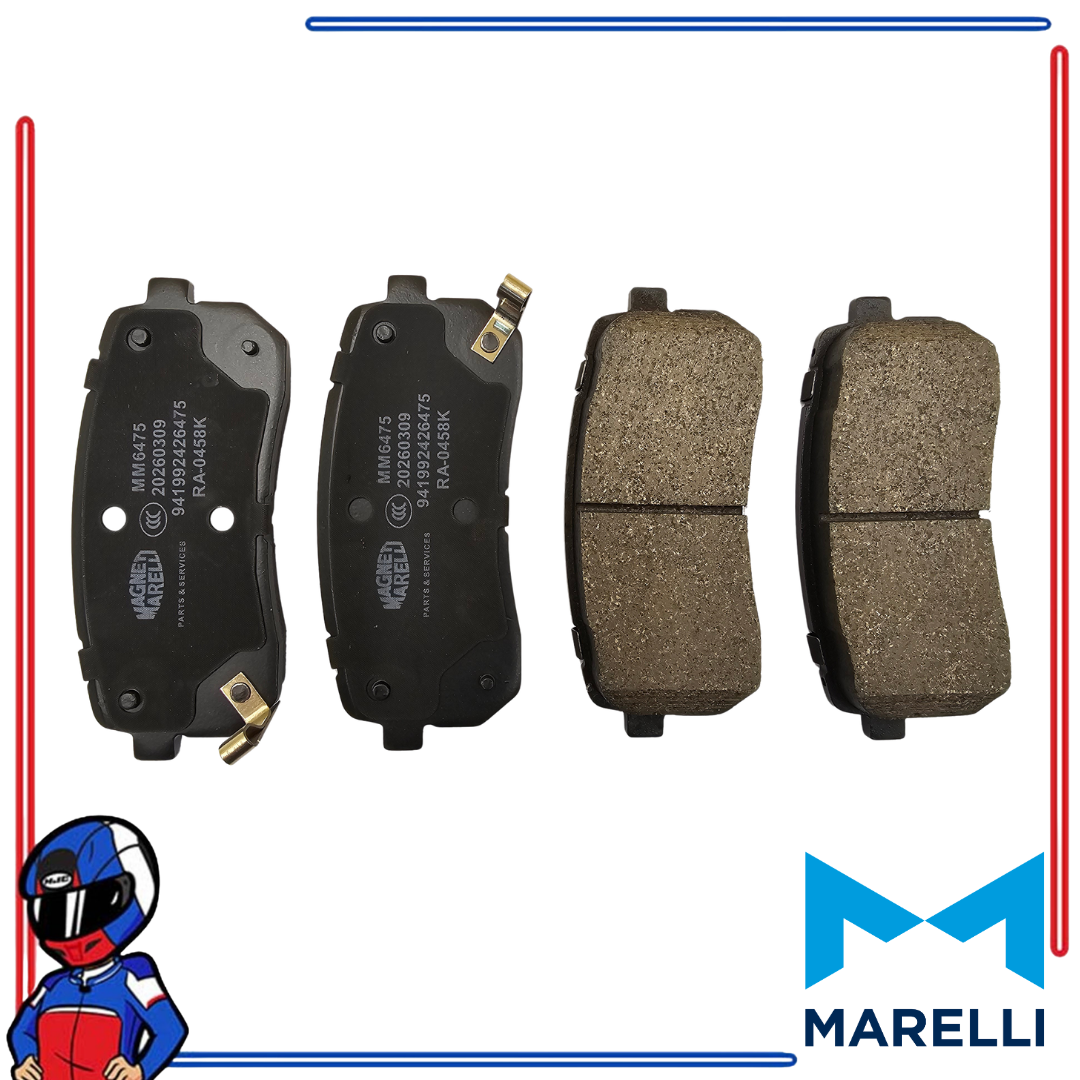 MARELLI Brake Pad Grand Starex 2007-2016; Carnival 2008-2015 Front; Rear