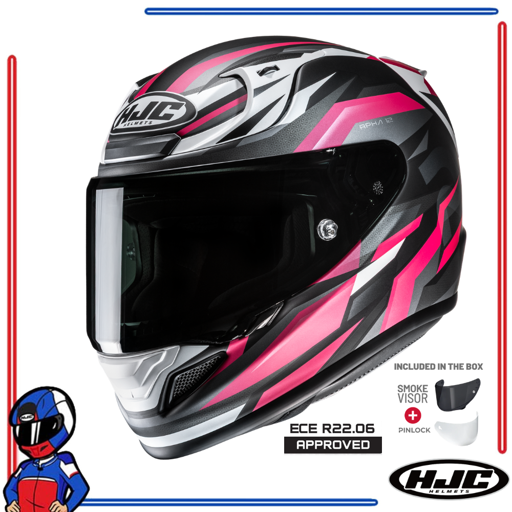 HJC Helmets RPHA 12 Dravix MC8SF