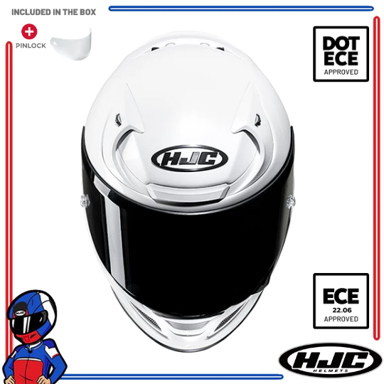HJC Helmets RPHA 12 Pearl White