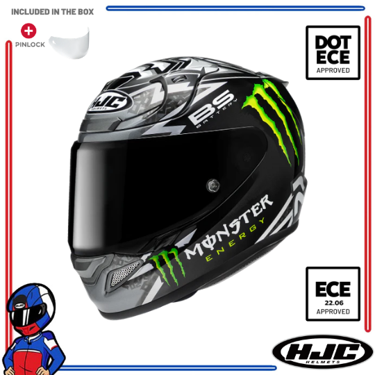 HJC Helmets RPHA 12 Quartararo Black Series MC5